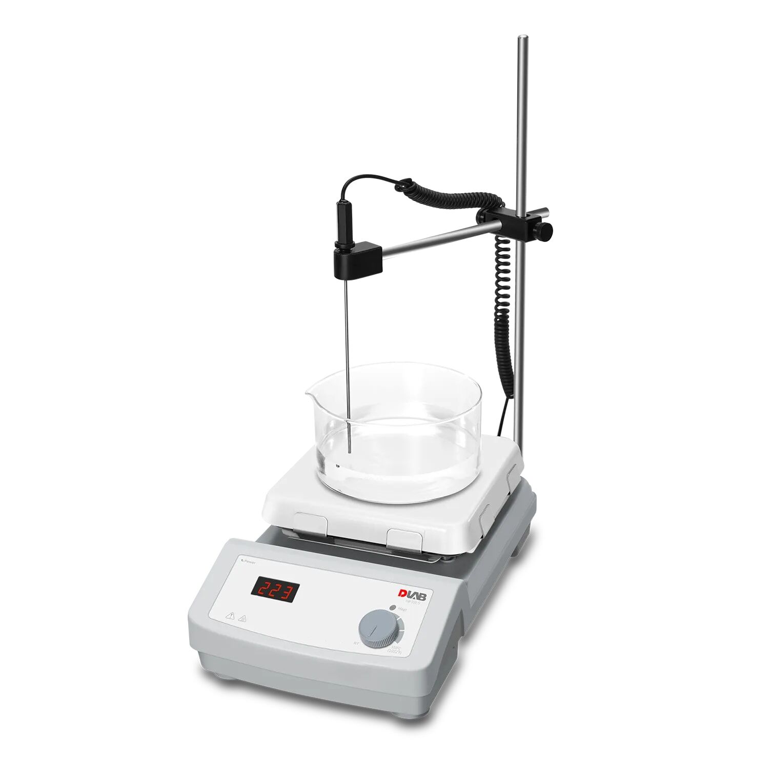 DLAB HP550-S LED Dijital Isıtıcı – 550°C, Seramik Plaka