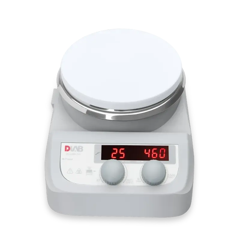 DLAB Isıtıcılı Manyetik Karıştırıcı 280°C Çift LED Ekran Seramik Plaka MS-H280-Pro Set (PT1000A Dahil)