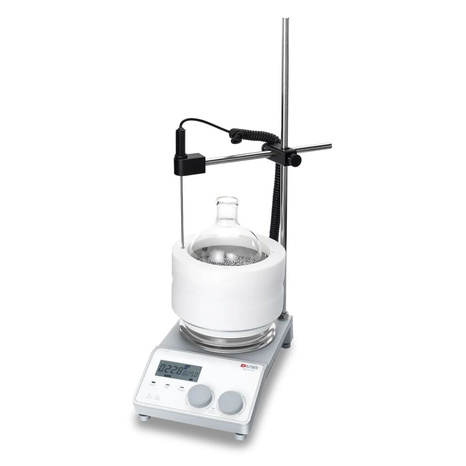 Dijital Isıtıcılı Manyetik Karıştırıcı 340°C Alüminyum Plaka MS-H-ProA Set (PT1000A Dahil)