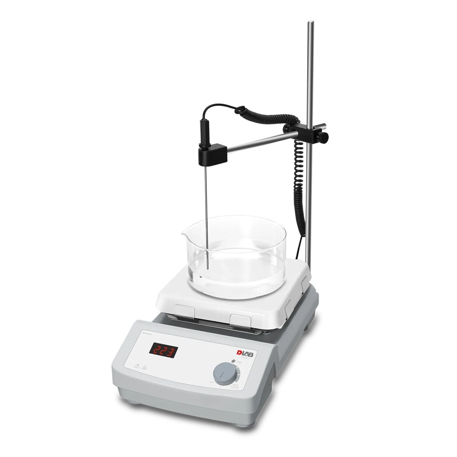 Dijital Isıtıcı Tabla 550°C 7 İnç Cam Seramik HP550-S Set (PT1000A Dahil)