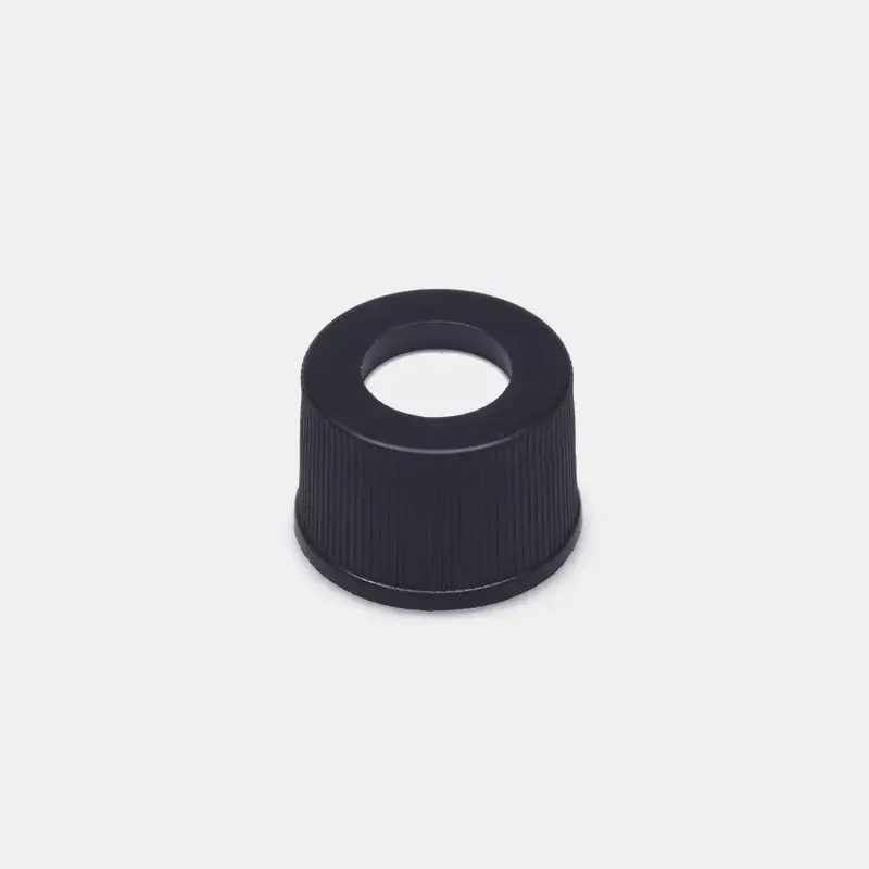İSOLAB kapak + septa N9 silikon/PTFE yarıklı