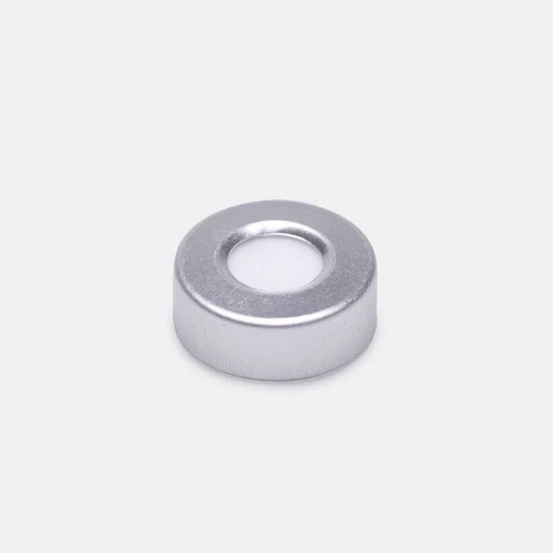 İSOLAB kapak + septa silikon / PTFE yarıksız N20 vial için