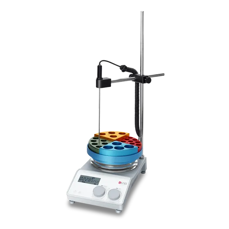 DLAB Mavi Çeyrek Daire 4 Delikli 30 ml Reaksiyon Kabı Ø28mm 30mm Derinlik MS 135.1 ve MS 135.8 ile Uyumlu MS-H-Pro+ MS-H550-Pro MS7-H550-S için Uygun Model MS 135.4