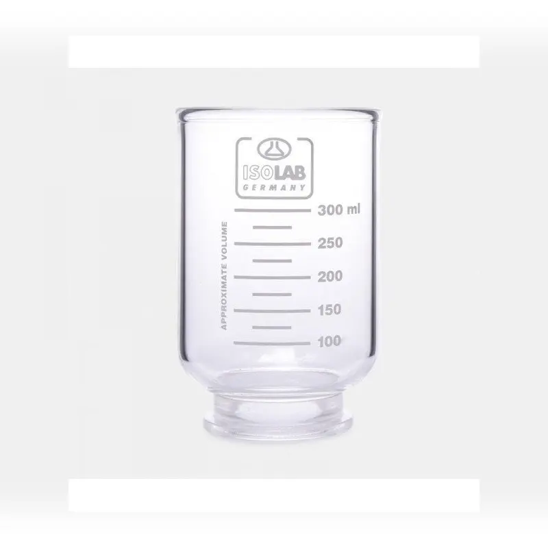 İSOLAB filtre hunisi vakum filtre düzeneği için 300 ml