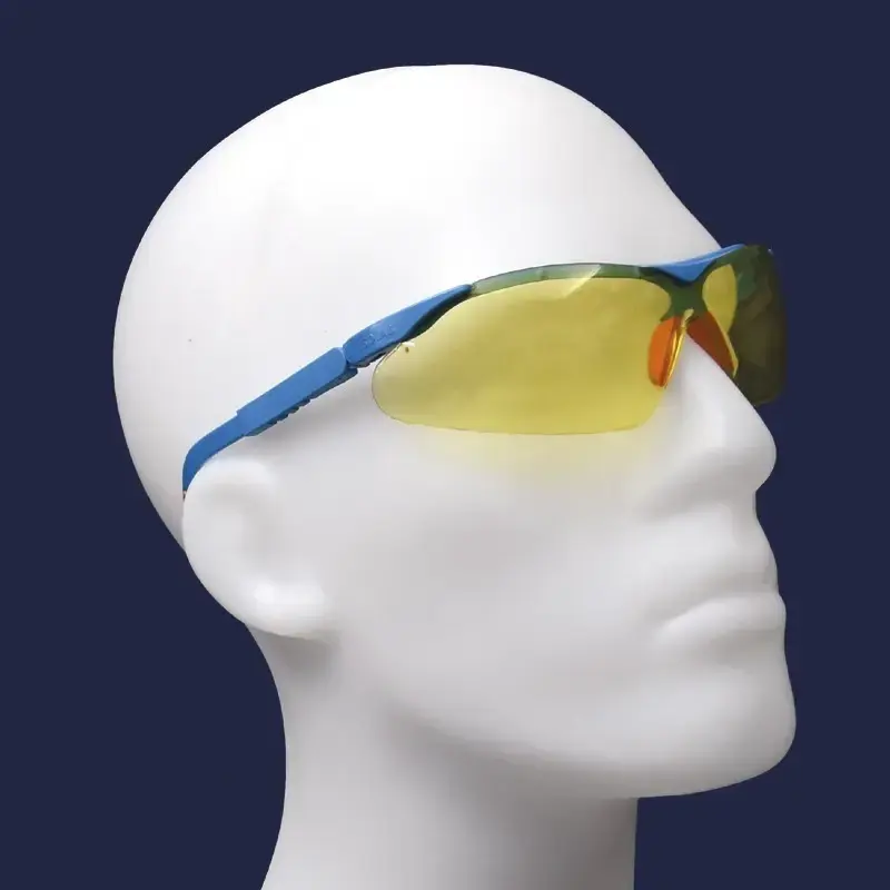 İSOLAB koruyucu gözlük sarı lens