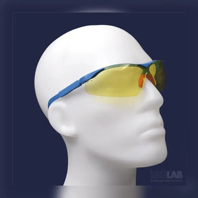 İSOLAB koruyucu gözlük sarı lens
