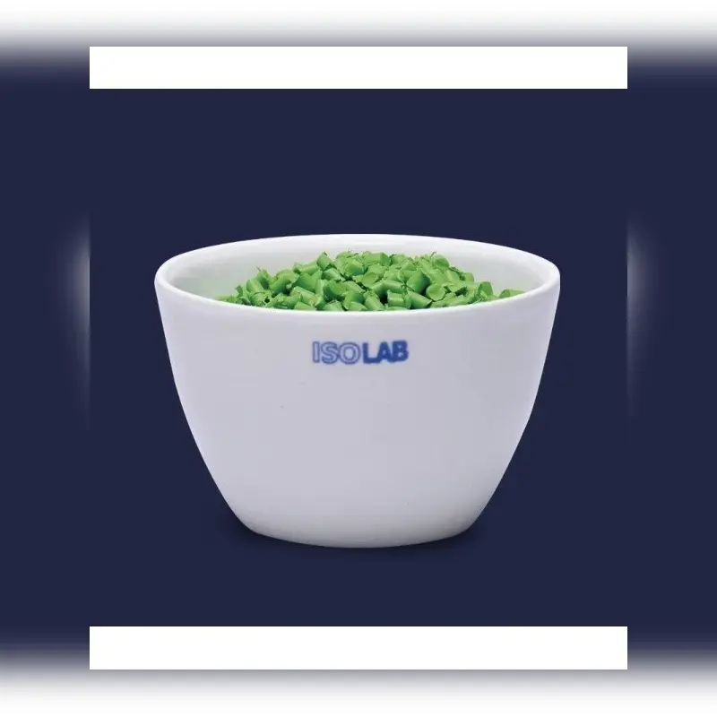 İSOLAB kroze porselen kısa form çap 45 mm