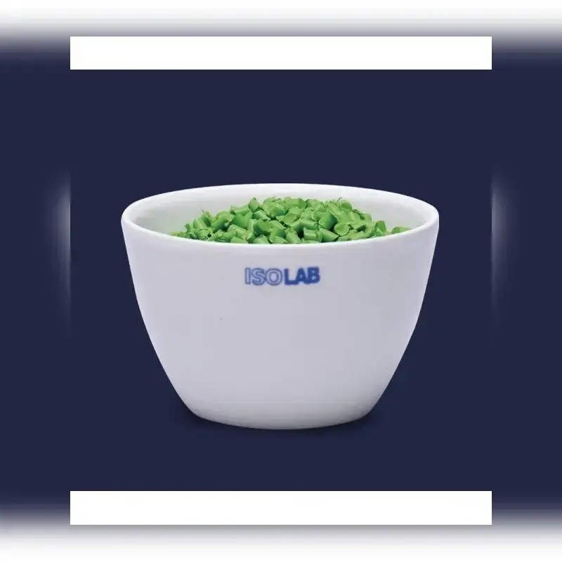 İSOLAB kroze porselen kısa form çap 60 mm