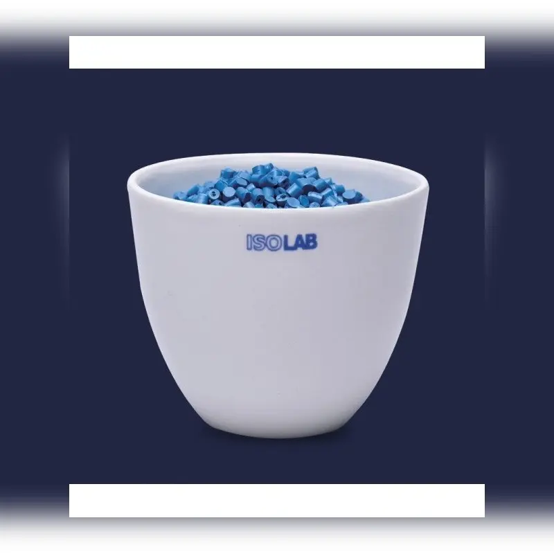 İSOLAB kroze porselen orta form çap 45 mm