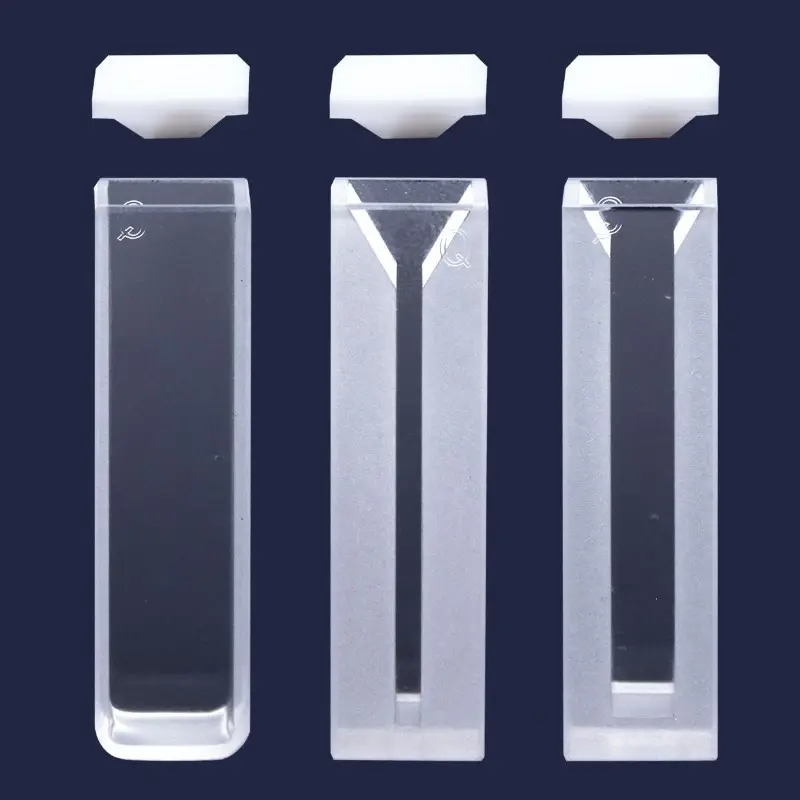 KÜVETLER - Cam - 12,5 x 12,5 x 45 mm - Işık Yolu 10 mm