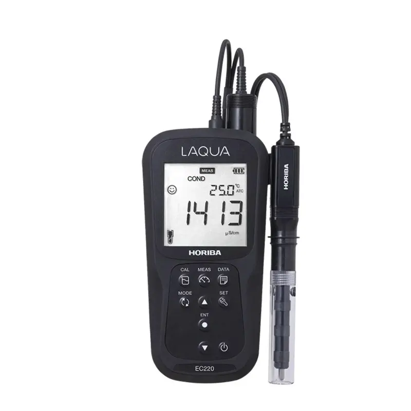 HORIBA LAQUA EC220 Taşınabilir İletkenlik/TDS Ölçer Gelişmiş Set