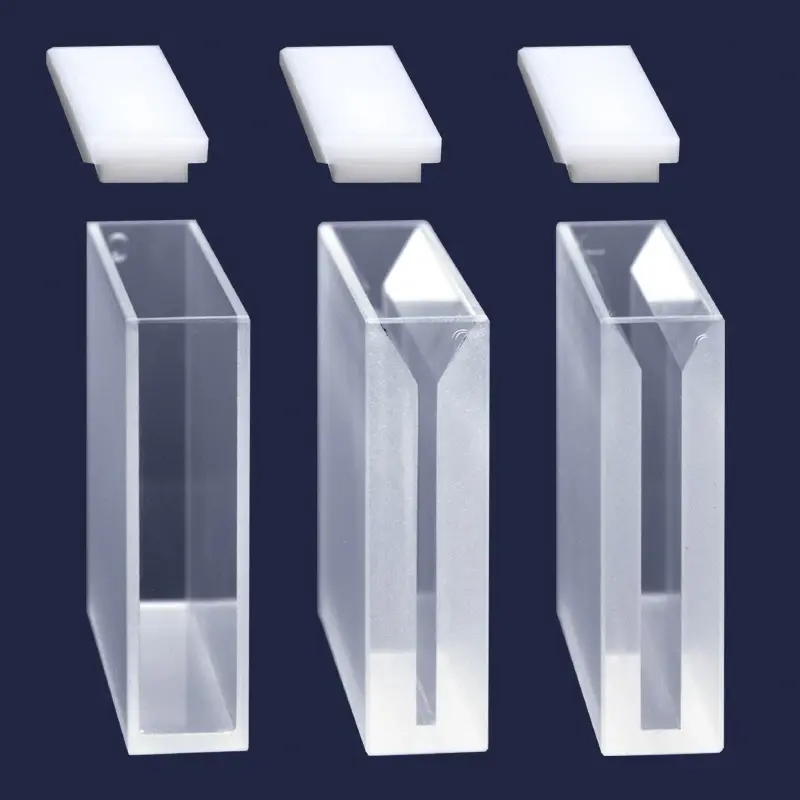 KÜVETLER - Cam - 12,5 x 52,5 x 45 mm - Işık Yolu 50 mm