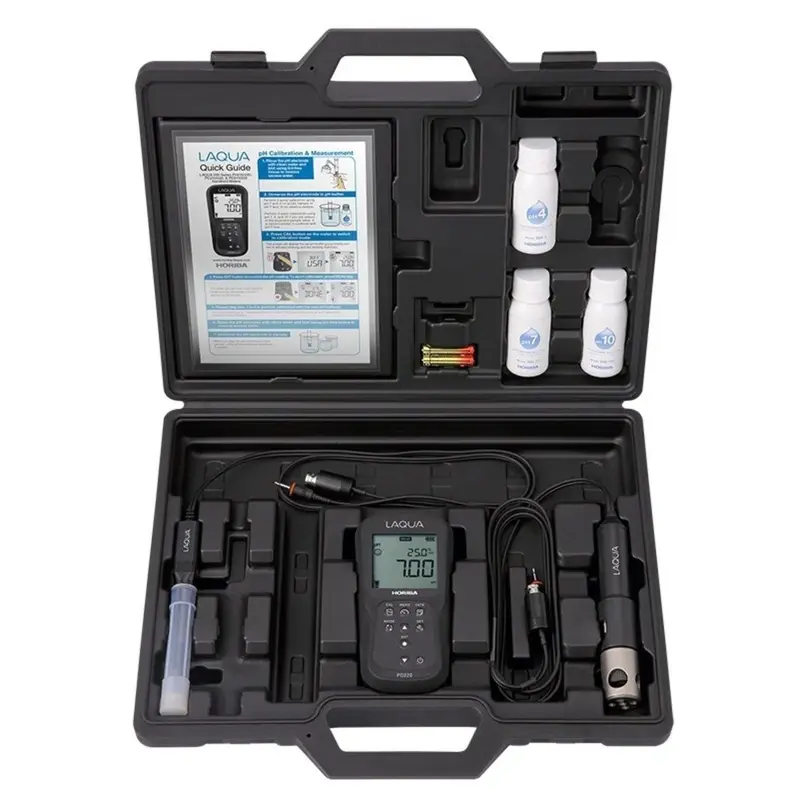 HORIBA LAQUA PD220 Taşınabilir pH/ORP/DO Çok Parametreli Ölçer Gelişmiş Set