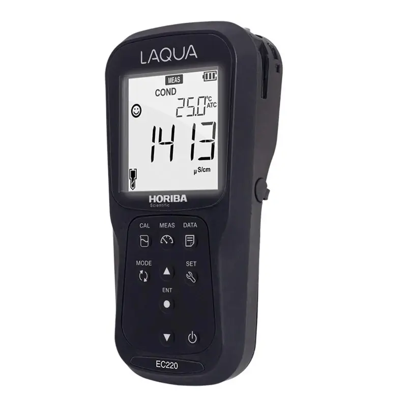 HORIBA LAQUA EC220 Taşınabilir İletkenlik Ölçer Gelişmiş Model Sadece Cihaz Elektrotsuz