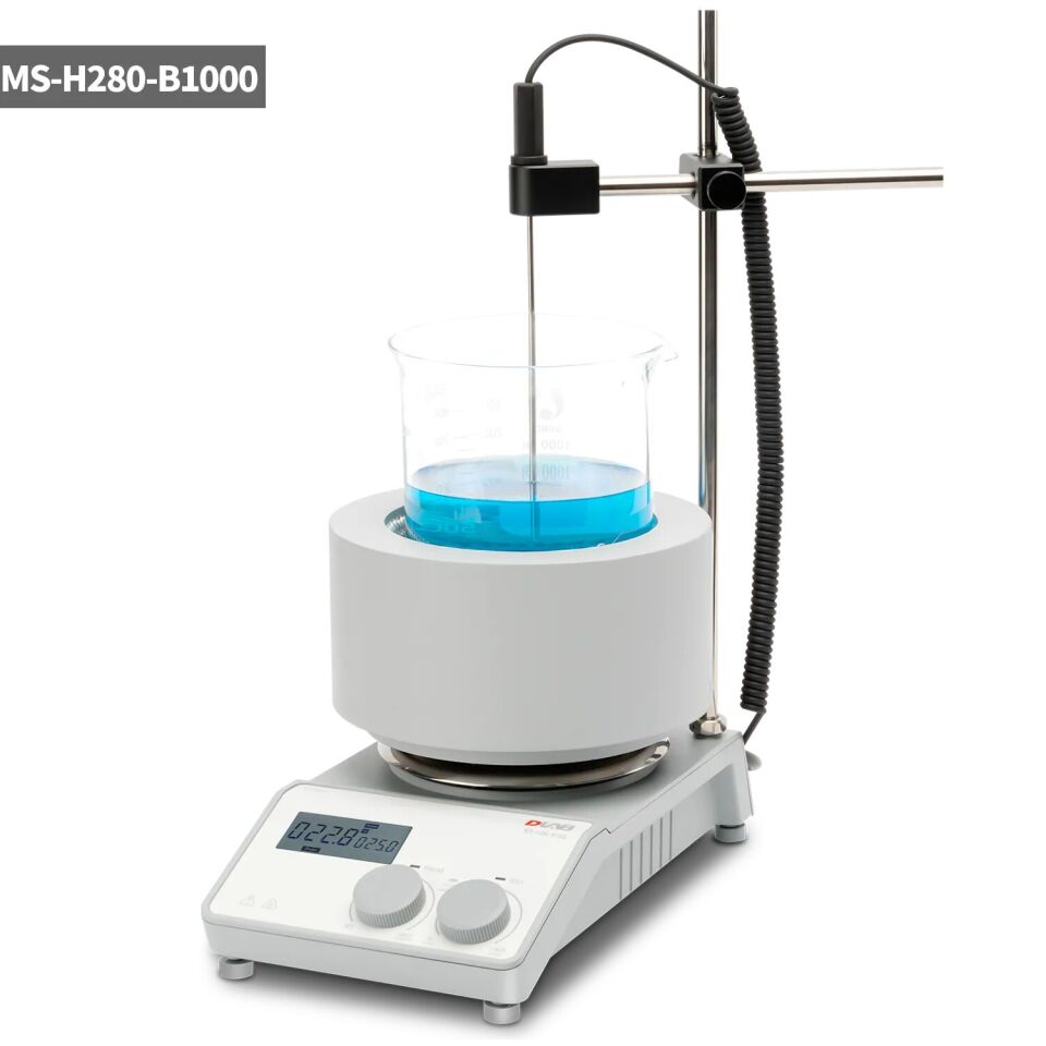 Isıtıcılı Manyetik Karıştırıcı Mantolu 250 mL Şişe Uyumlu MS-H280-F250