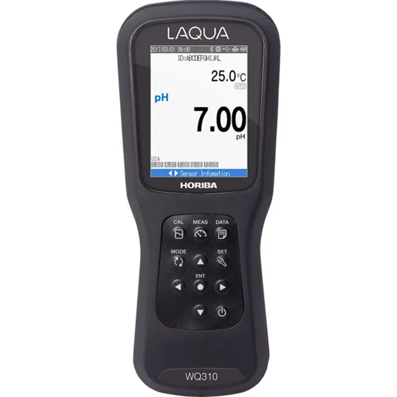 HORIBA LAQUA WQ310 Portatif Su Kalite Ölçer 1 Kanallı IP67 (pH/ORP/EC/DO/İyon Seçilebilir)