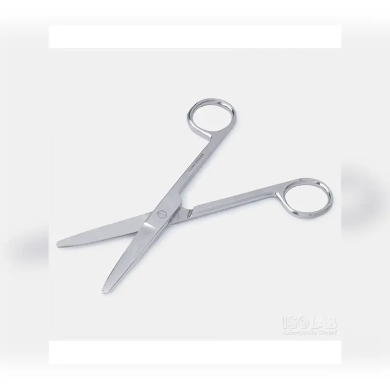 İSOLAB makas laboratuar için küt/küt 160 mm