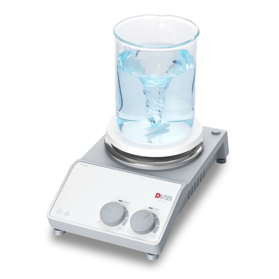 Analog Manyetik Karıştırıcılı Isıtıcı 340°C Seramik Plaka MS-H-S