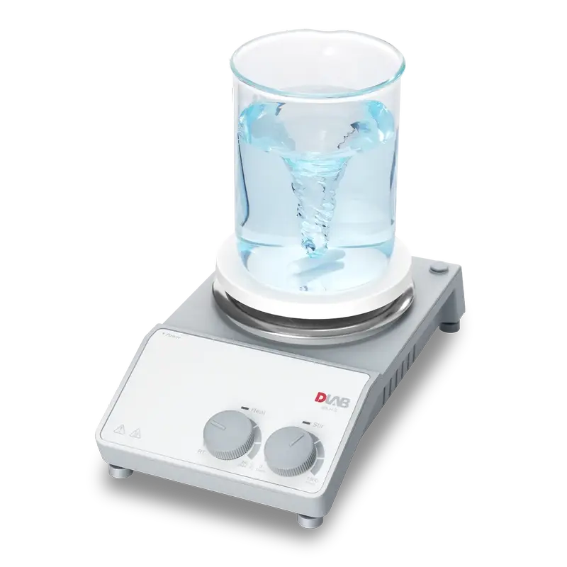 DLAB Analog Manyetik Karıştırıcılı Isıtıcı 340°C Seramik Plaka MS-H-S
