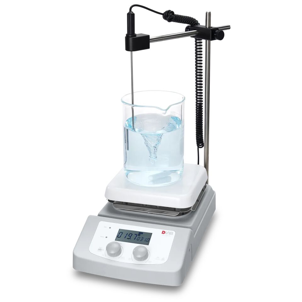 DLAB MS-H380-Pro LCD Dijital Isıtıcılı Manyetik Karıştırıcı – 380°C, 1500 rpm