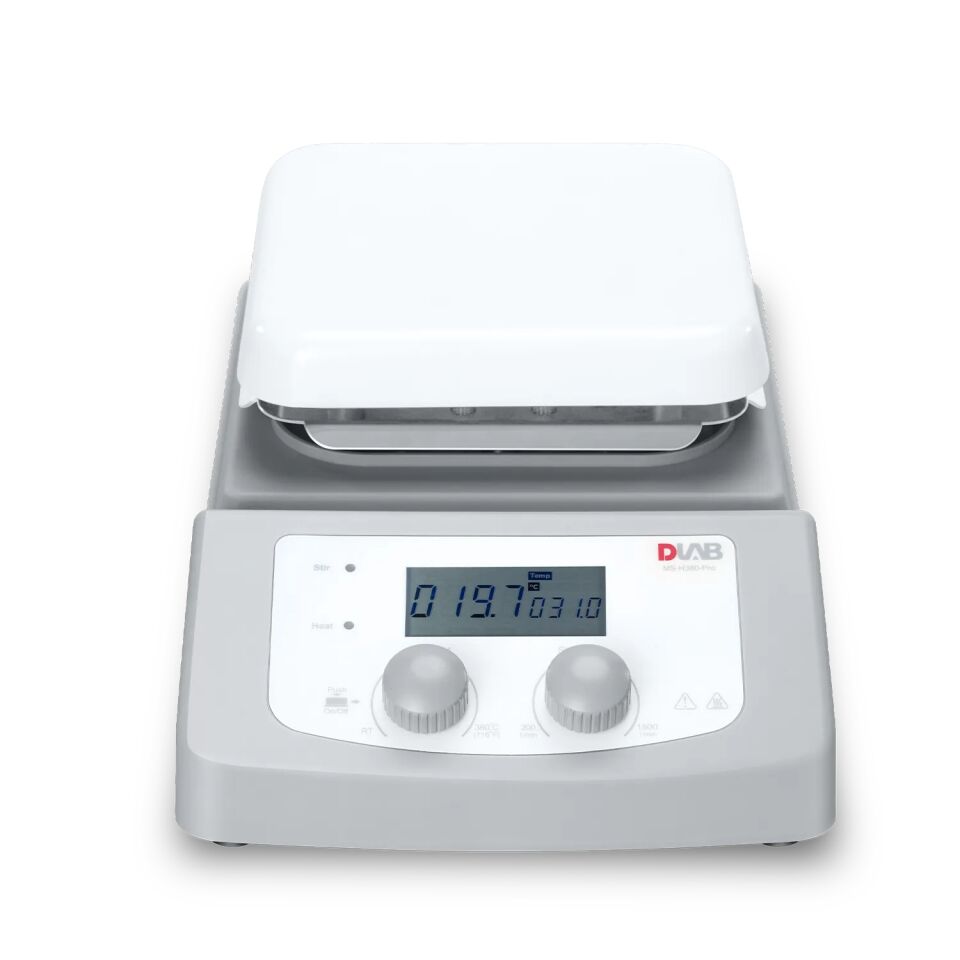 DLAB MS-H380-Pro LCD Dijital Isıtıcılı Manyetik Karıştırıcı – 380°C, 1500 rpm
