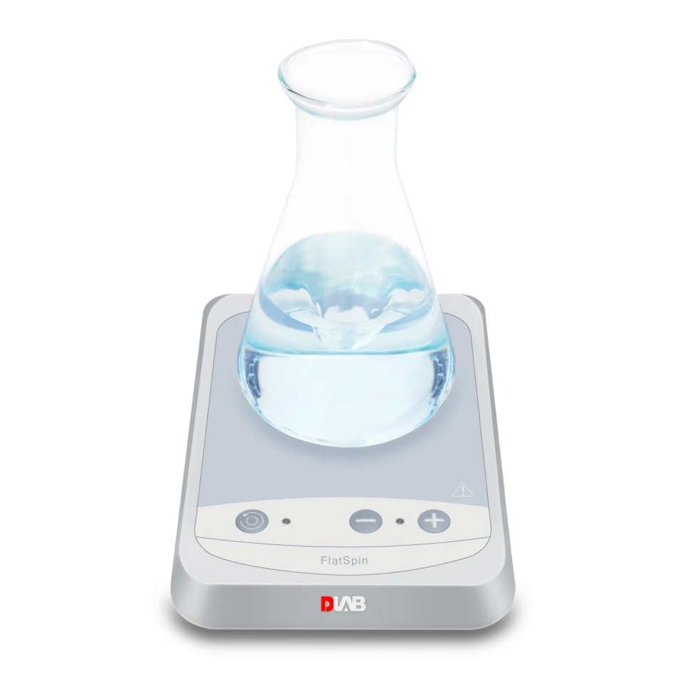 DLAB FlatSpin Ultra İnce Kompakt Manyetik Karıştırıcı – Isıtmasız, 0–1500 rpm
