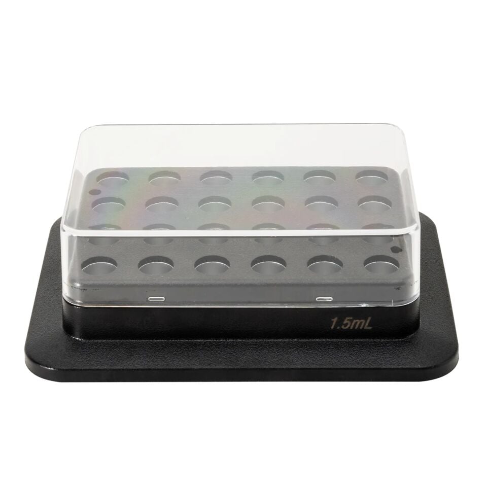 1.5mL Tüpler İçin Isıtma Bloğu, 24 Delikli (Koni Tabanlı)