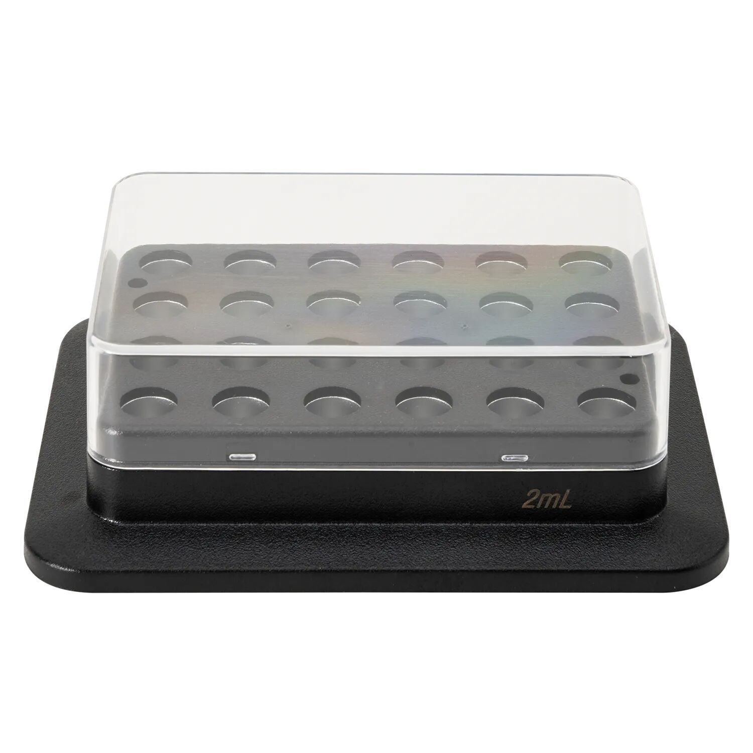 2mL Tüpler İçin 24 Delikli Yuvarlak Tabanlı Isıtma Bloğu