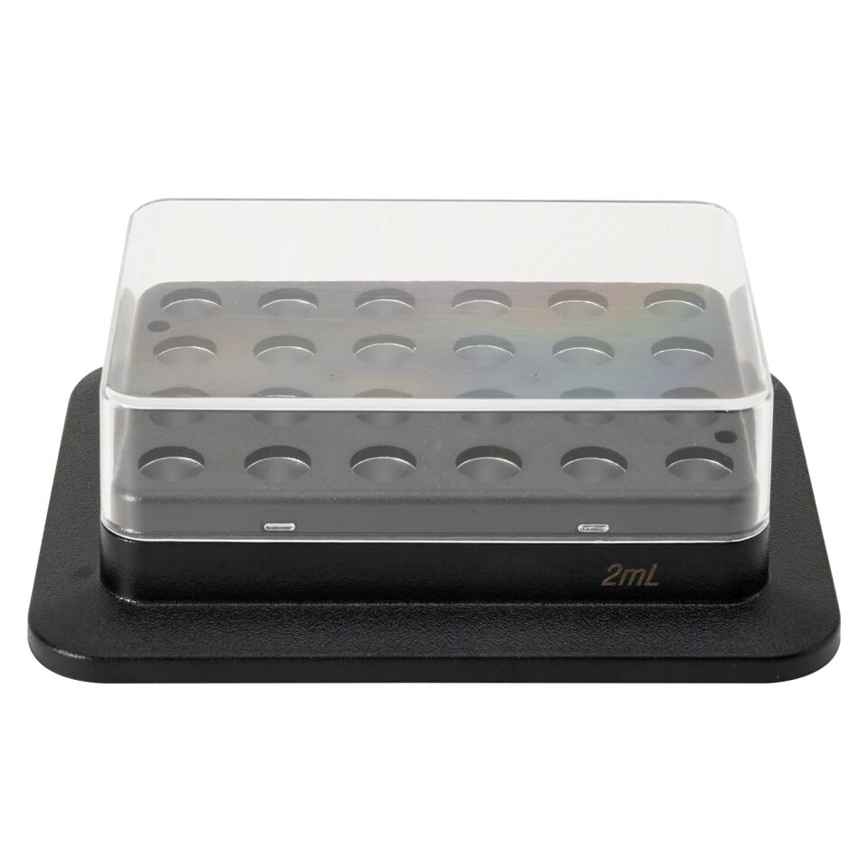 2mL Tüpler İçin 24 Delikli Yuvarlak Tabanlı Isıtma Bloğu
