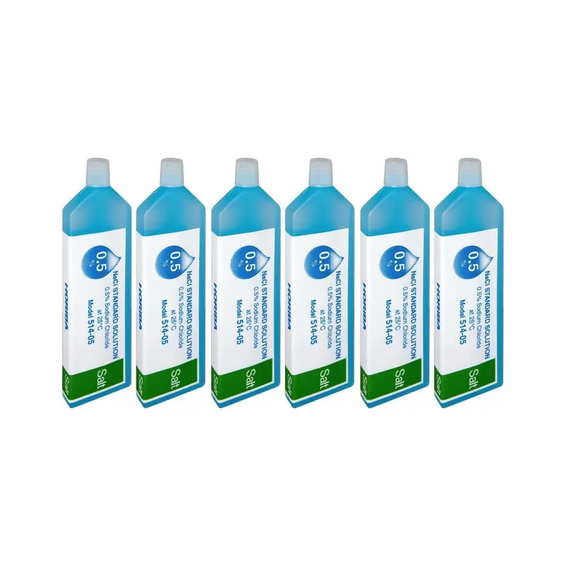 HORIBA LAQUAtwin NaCl Tuz Kalibrasyon Çözeltisi 0.5% 6x14ml
