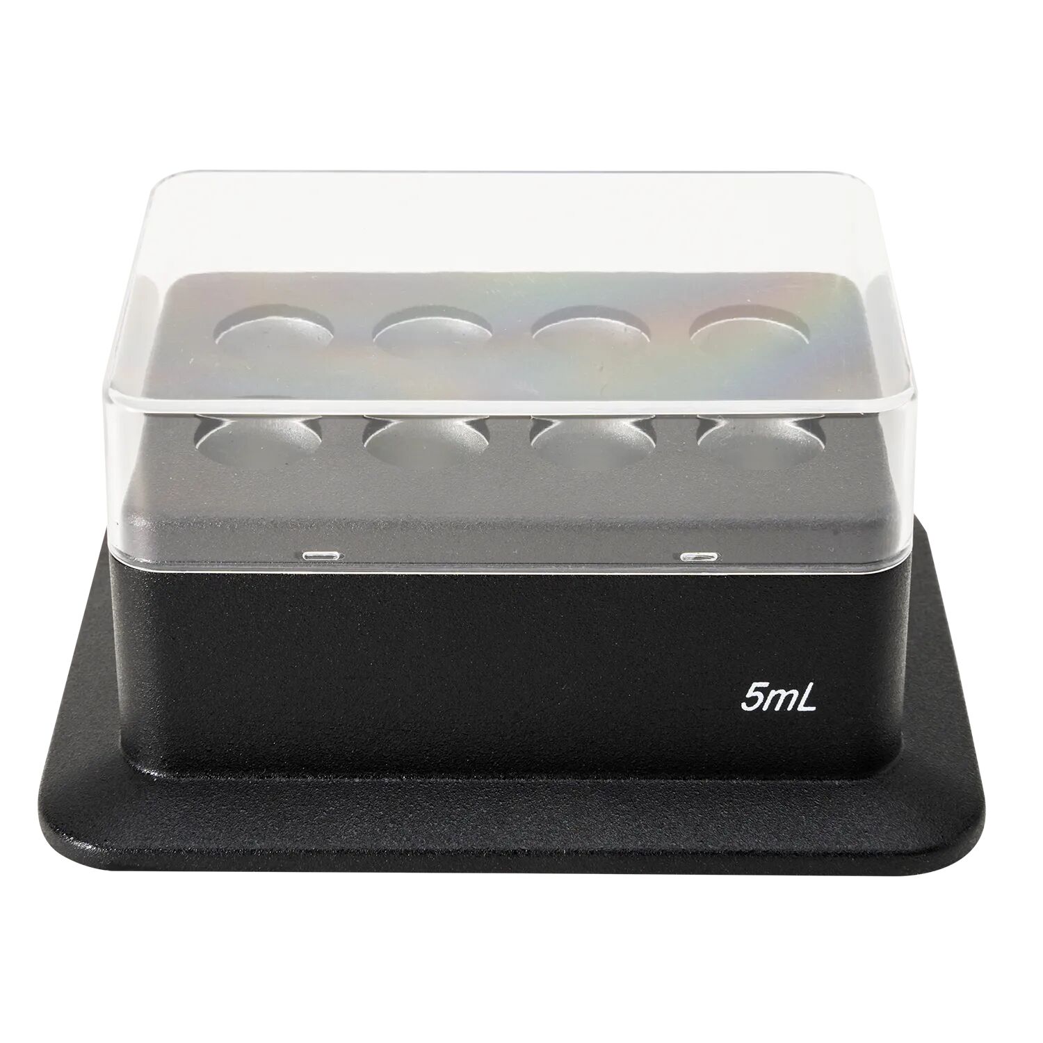 5mL Tüpler İçin Isıtma Bloğu, 8 Delikli, Konik Tabanlı