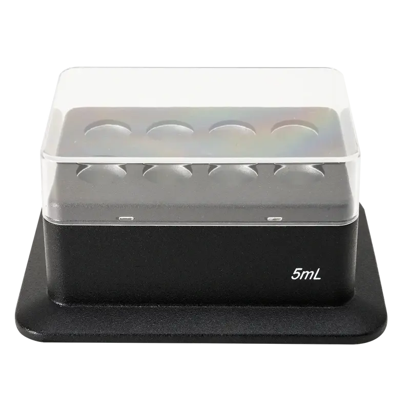 DLAB 5mL Tüpler İçin Isıtma Bloğu, 8 Delikli, Konik Tabanlı