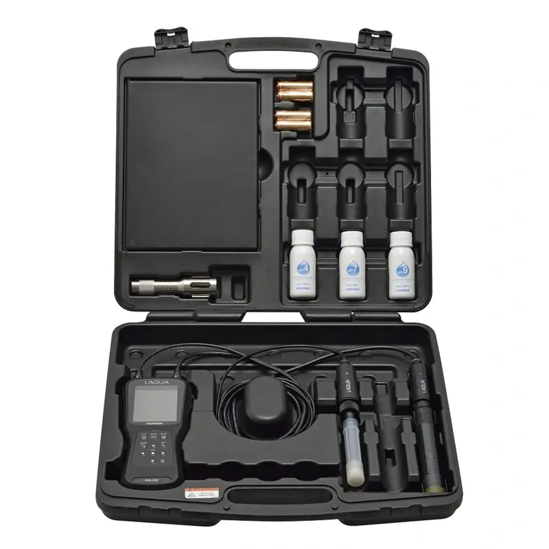 HORIBA LAQUA WQ320 Portatif pH ve Çözünmüş Oksijen (DO) Ölçer 2 Kanallı IP67