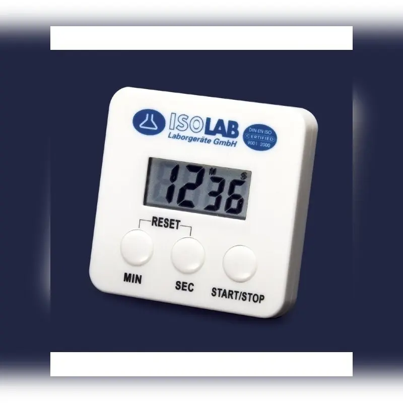 İSOLAB saat elektronik 69 x 69 x 15 mm