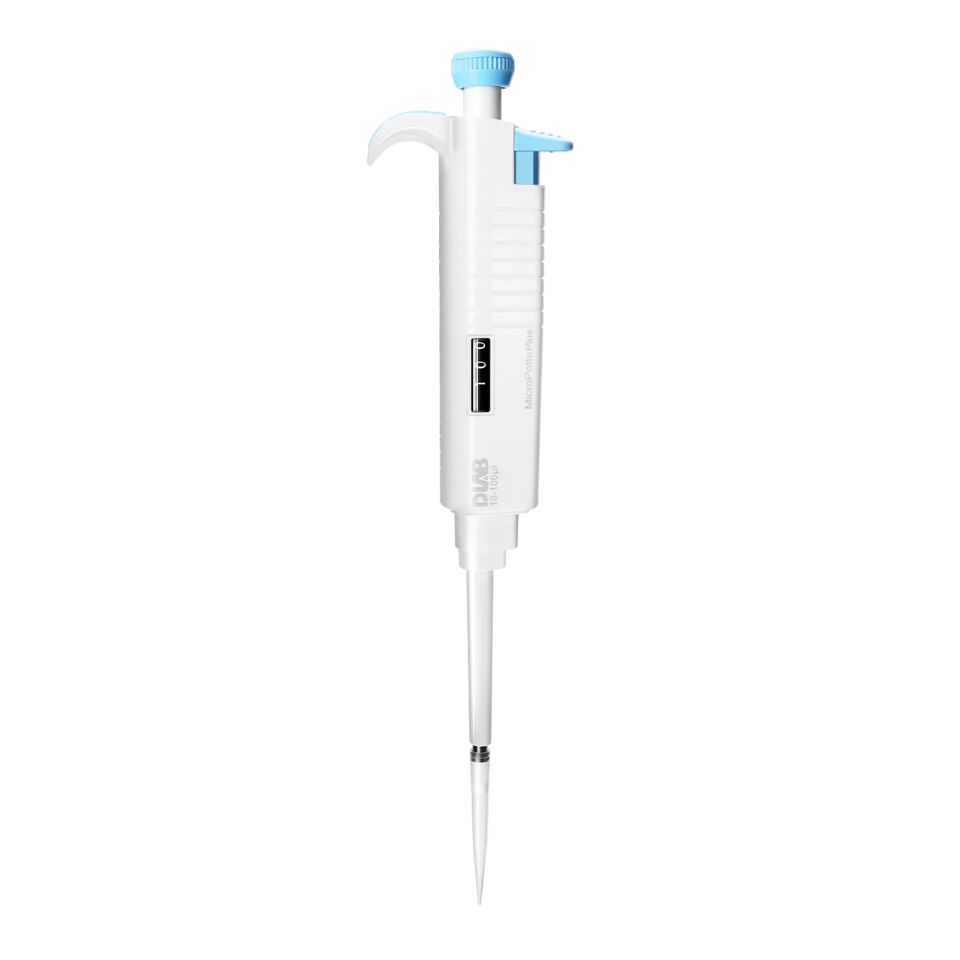 Tek Kanallı Ayarlanabilir Hacimli 2-20μl Otomatik Pipet MicroPette Plus