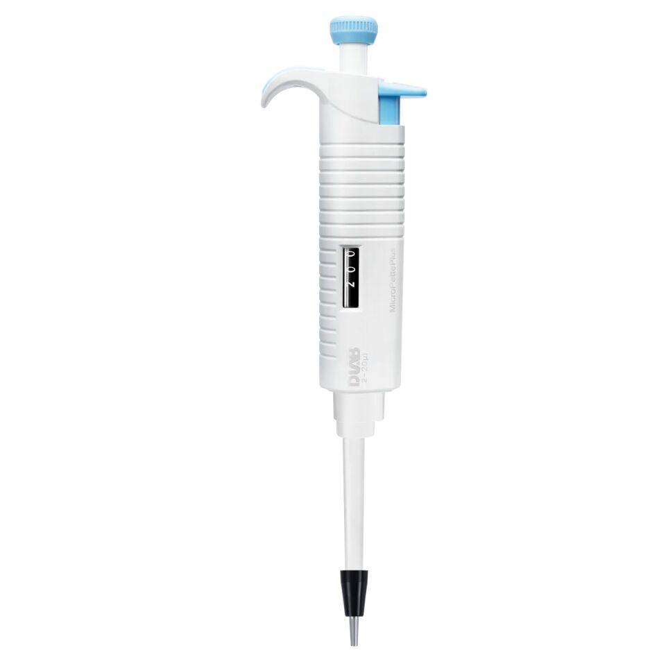 Tek Kanallı Ayarlanabilir Hacimli 10-100μl Otomatik Pipet MicroPette Plus