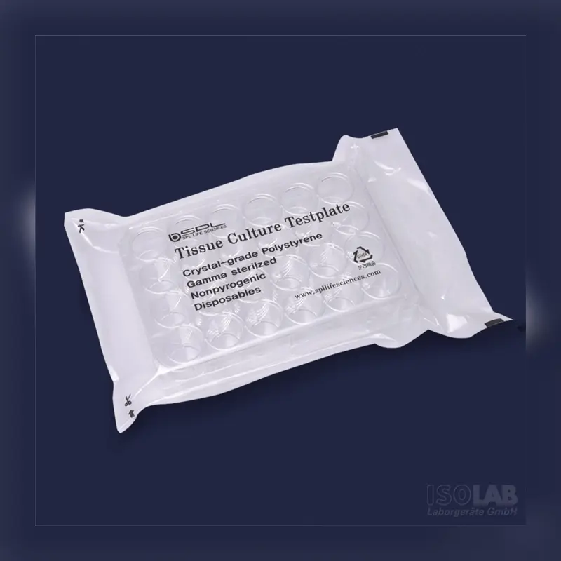 İSOLAB plak hücre kültürü düz kuyulu 0,2 ml
