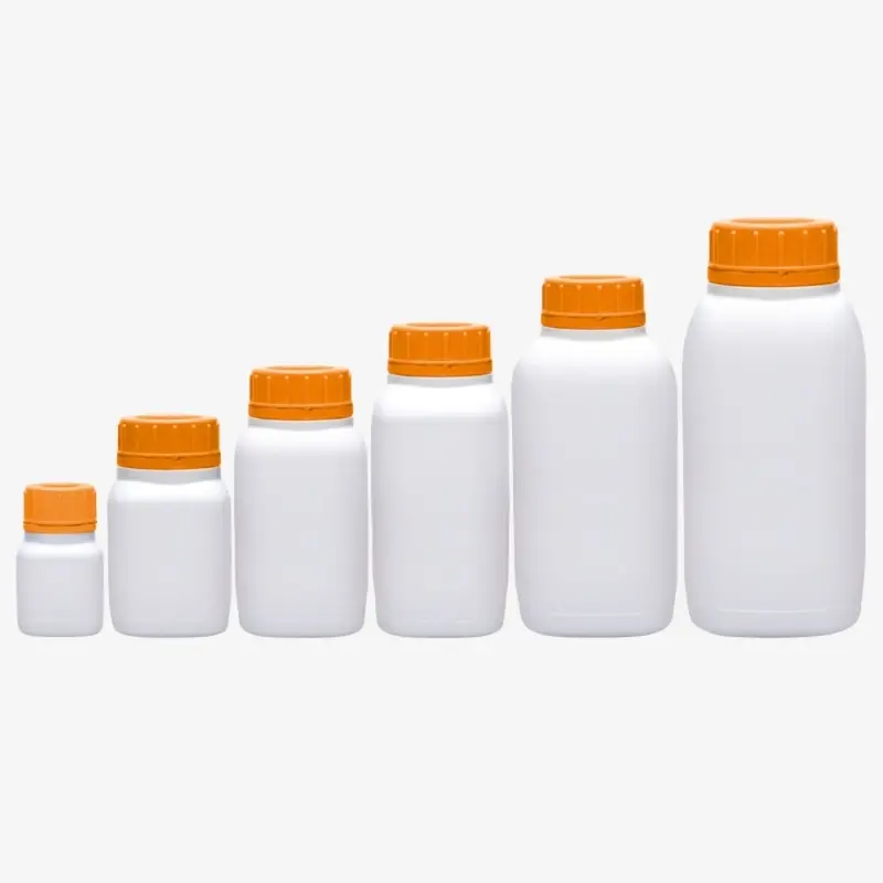 İSOLAB şişe P.E toz maddeler için 1000 ml