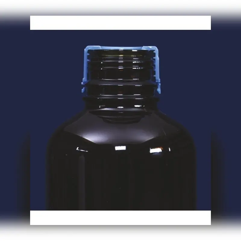 İSOLAB şişe cam toz maddeler için 125 ml