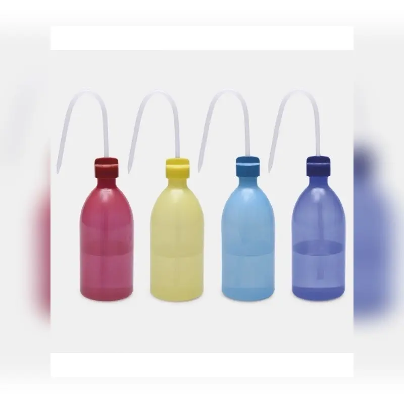 İSOLAB piset P.E dar boyun 500 ml yeşil