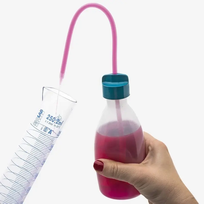 İsolab P.E Dar Boyunlu Şeffaf Piset 500 ml 1 Adet