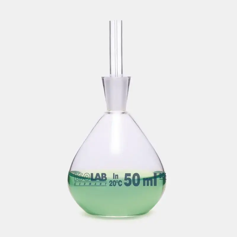 İSOLAB piknometre kalibresiz 50 ml