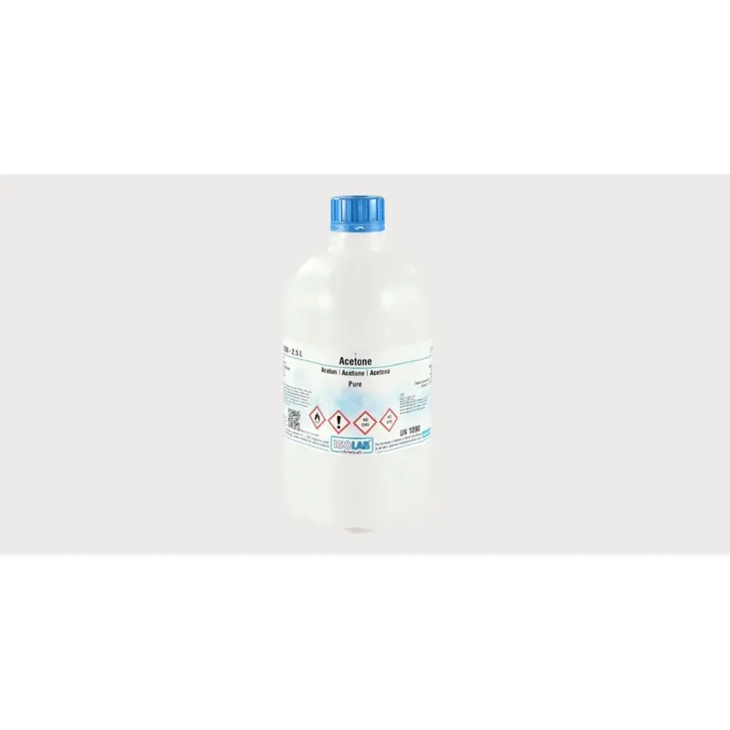 İSOLAB – Acetone ≥ 99.5% , Pure 2,5 Lt – 2.5 L