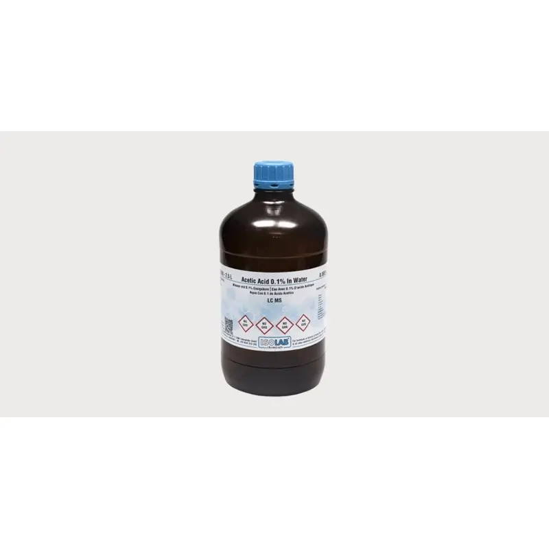 İSOLAB – Acetic Acid 0.1% In Water, Lc-Ms – 2.5 L