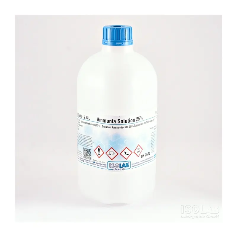 İSOLAB – Ammonıa Solution ≥ 25%, For Analysıs – 2.5 L