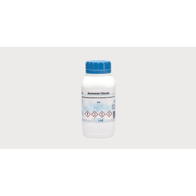 İSOLAB – Ammonıum Chlorıde ≥ 99.7%, Extra Pure Ph Eur , Bp , Usp – 5 kg