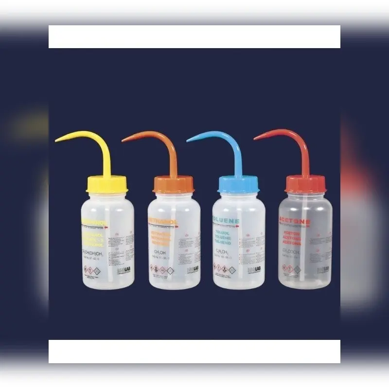İSOLAB piset orta boyunlu baskılı metanol 500 ml