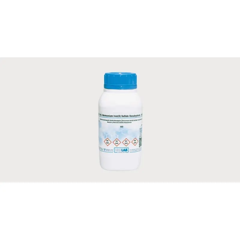 İSOLAB – Ammonıum Iron(Iı) Sulfate Hexahydrate ≥ 99% , For Analysıs Iso – 1 kg