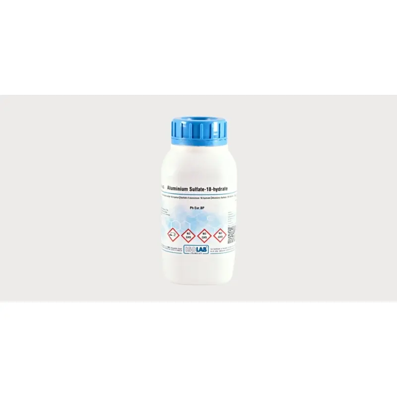 İSOLAB – Aluminium Sulfate-18 Hydrate Ph.Eur.,Bp – 5 kg