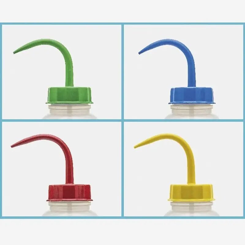 İsolab Geniş Boyunlu P.E Piset 500 ml Sarı Kapak 1 Adet